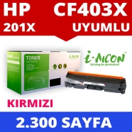 I-AICON C-CF403X HP CF403X 2300 Sayfa MAGENTA MUADIL Lazer Yazıcılar / Faks M...