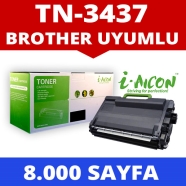 I-AICON C-TN850 BROTHER TN-3437/TN-3467 8000 Sayfa BLACK MUADIL Lazer Yazıcıl...