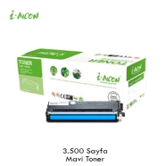 I-AICON C-TN315 C BROTHER TN-348/TN-340/TN-315 3500 Sayfa CYAN MUADIL Lazer Y...