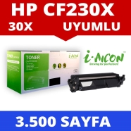 I-AICON C-CF230X HP CF230X 3500 Sayfa BLACK MUADIL Lazer Yazıcılar / Faks Mak...