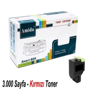 AMIDA P-LMCS310TM LEXMARK CS310 / CS410 M 3000 Sayfa MAGENTA MUADIL Lazer Yaz...