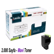 AMIDA P-LMCX310TC LEXMARK CX310 C 2000 Sayfa CYAN MUADIL Lazer Yazıcılar / Fa...