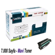 AMIDA P-PHCE401/251CRU HP CE251A / CE401A 7000 Sayfa CYAN MUADIL Lazer Yazıcı...