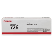 CANON CRG-726 CRG-726 2100 Sayfa SİYAH-BEYAZ ORIJINAL Lazer Yazıcılar / Faks ...