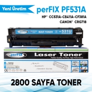 PERFIX PF531A PF531A 2800 Sayfa BLACK MUADIL Lazer Yazıcılar / Faks Makineler...