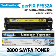 PERFIX PF532A PF532A 2800 Sayfa SİYAH MUADIL Lazer Yazıcılar / Faks Makineler...