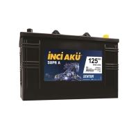 İNCİ 1010208 Volt   12 Kapasite (Ah) (C20)  125 SULU Akü