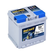 İNCİ ( 1011161 ) 12 V 50 Ah C20 FORMUL A TAURUS SULU Akü