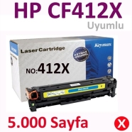 KEYMAX 0000-351720-043004 HP CF412X 5000 Sayfa YELLOW MUADIL Lazer Yazıcılar ...