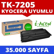 I-AICON C-TK7205 KYOCERA TK-7205 35000 Sayfa BLACK MUADIL Lazer Yazıcılar / F...