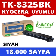 I-AICON C-TK 8325 Bk KYOCERA TK-8325 18000 Sayfa BLACK MUADIL Lazer Yazıcılar...