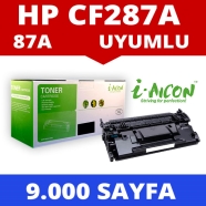 I-AICON C-CF287A HP CF287A 9000 Sayfa BLACK MUADIL Lazer Yazıcılar / Faks Mak...