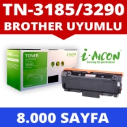 I-AICON C-TN580 BROTHER TN-3145/TN-3185 8000 Sayfa BLACK MUADIL Lazer Yazıcıl...