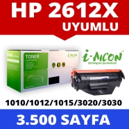 I-AICON C-Q2612X HP Q2612A 3500 Sayfa SİYAH-BEYAZ MUADIL Lazer Yazıcılar / Fa...