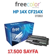 FREECOLOR 14X-HY-FRC HP CF214X 17500 Sayfa BLACK MUADIL Lazer Yazıcılar / Fak...