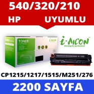 I-AICON C-CB540A/CE320A/CF210A HP CB540A/CE320A/CF210A/CF210X 2200 Sayfa BLAC...