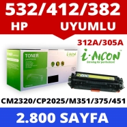 I-AICON C-CC532A/CE412A/CF382A/CRG-718(Universal) HP CC532A/CF382A/CE412A 280...