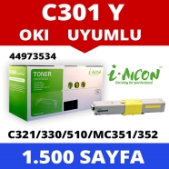 I-AICON C-C301Y (44973533) C-C301Y (44973533) 1500 Sayfa YELLOW MUADIL Lazer ...