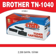 EMSTAR 08BR9030TO/B507 BROTHER TN1040 2200 Sayfa BLACK MUADIL Lazer Yazıcılar...