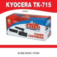EMSTAR 09KYFS2100TO/K645 KYOCERA MITA TK 715 34000 Sayfa BLACK MUADIL Lazer Y...