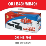 EMSTAR O647 OKI B401 1500 Sayfa BLACK MUADIL Lazer Yazıcılar / Faks Makineler...