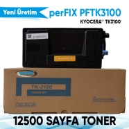 PERFIX PFTK3100 PFTK3100 12500 Sayfa BLACK MUADIL Lazer Yazıcılar / Faks Maki...