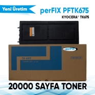 PERFIX PFTK675 PFTK675 20000 Sayfa BLACK MUADIL Lazer Yazıcılar / Faks Makine...