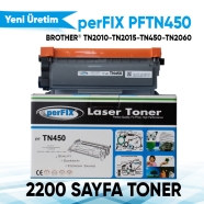 PERFIX PFTN450 PFTN450 2200 Sayfa BLACK MUADIL Lazer Yazıcılar / Faks Makinel...