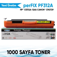 PERFIX PF312A PF312A 1000 Sayfa YELLOW MUADIL Lazer Yazıcılar / Faks Makinele...