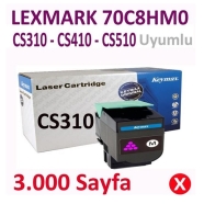 KEYMAX 0000-351523-043004 LEXMARK 70C8HM0 3000 Sayfa MAGENTA MUADIL Lazer Yaz...