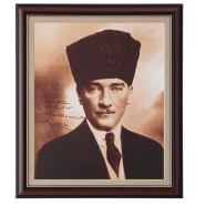 EKSPRES E.AP.0347 ATATÜRK PORTRESİ 64 x 74 cm Çerçeveli resim / fotoğraf