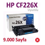 KEYMAX 0000-351719-041004 HP CF226X 9000 Sayfa BLACK MUADIL Lazer Yazıcılar /...
