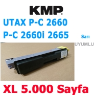 KMP 4001,0009 UTAX P-C 2660 MFP 4472610013 5000 Sayfa YELLOW MUADIL Lazer Yaz...