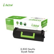 I-AICON C-51B5000 LEXMARK 51B5000 2500 Sayfa SİYAH-BEYAZ MUADIL Lazer Yazıcıl...