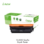 I-AICON C-CRG040H-BK CANON CRG-040H 12500 Sayfa SİYAH-BEYAZ MUADIL Lazer Yazı...