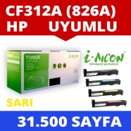 I-AICON C-CF312A-Y HP CF312A 31500 Sayfa RENKLİ MUADIL Lazer Yazıcılar / Faks...