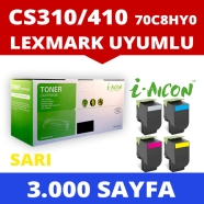 I-AICON C-70C8HY0 LEXMARK 70C8HY0 3000 Sayfa RENKLİ MUADIL Lazer Yazıcılar / ...