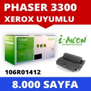 I-AICON C-106R01412 XEROX 106R01412 8000 Sayfa SİYAH-BEYAZ MUADIL Lazer Yazıc...