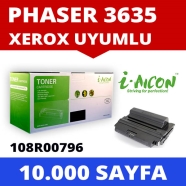 I-AICON C-108R00796 XEROX 108R00796 10000 Sayfa SİYAH-BEYAZ MUADIL Lazer Yazı...