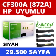 I-AICON C-CF300A HP 827A CF300A BLACK 29.5K 29500 Sayfa SİYAH-BEYAZ MUADIL La...