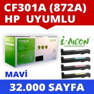 I-AICON C-CF301A HP CF300A 32000 Sayfa RENKLİ MUADIL Lazer Yazıcılar / Faks M...