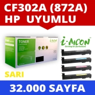 I-AICON C-CF302A HP CF302A 32000 Sayfa RENKLİ MUADIL Lazer Yazıcılar / Faks M...