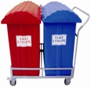 ALİCAN ÇTA 5078 ÇTA 5078 300 Litre Çamaşır Toplama Arabası