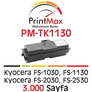 PRINTMAX PM-TK1130 PM-TK1130 3000 Sayfa SİYAH-BEYAZ MUADIL Fotokopi Makinesi ...