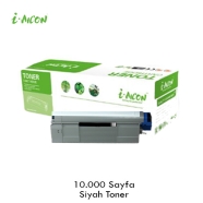 I-AICON C-C831/C841BK OKI 44844508 10000 Sayfa SİYAH-BEYAZ MUADIL Lazer Yazıc...