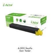 I-AICON C-TK8315Y KYOCERA TK-8315 6000 Sayfa RENKLİ MUADIL Lazer Yazıcılar / ...