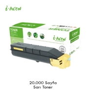 I-AICON C-TK8505Y KYOCERA TK-8505 20000 Sayfa RENKLİ MUADIL Lazer Yazıcılar /...