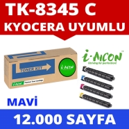 I-AICON C-TK8345C KYOCERA TK-8345 12000 Sayfa RENKLİ MUADIL Lazer Yazıcılar /...