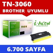 I-AICON C-TN3060 BROTHER TN-3060/TN-3030 6700 Sayfa SİYAH-BEYAZ MUADIL Lazer ...