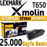 XMOLİN XMO-LEX-T650 T650 25000 Sayfa BLACK MUADIL Lazer Yazıcılar / Faks Maki...